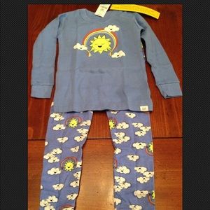 Baby Gap Sun and clouds PJ Set 3 Years.